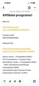 MELISADESMOND coupon verification screenshot