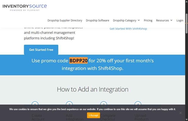 Inventory Source checkout page showing Inventory Source promo code box | Screenshot taken by SimplyCodes community member on Aug 14, 2025