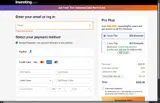 Investing Pro Plus coupon verification screenshot