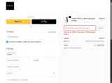 WELCOME10 coupon verification screenshot