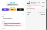 INVZI coupon verification screenshot