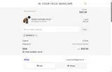IN YOUR FACE SKINCARE coupon verification screenshot