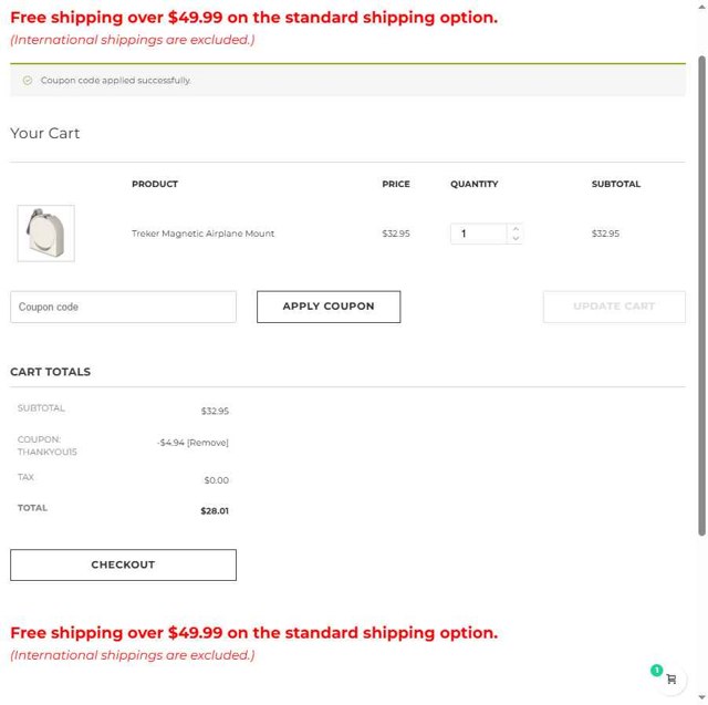 Iottie checkout page showing Iottie promo code box | Screenshot taken by SimplyCodes community member on Jul 24, 2025