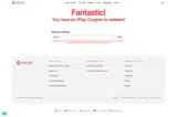 IPLAY10 coupon verification screenshot