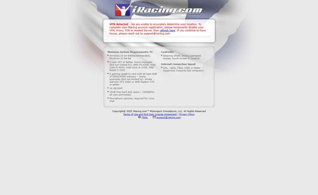 Iracing checkout page showing Iracing promo code box | Screenshot taken by SimplyCodes community member on Jul 11, 2025