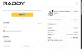 Raddy1 coupon verification screenshot