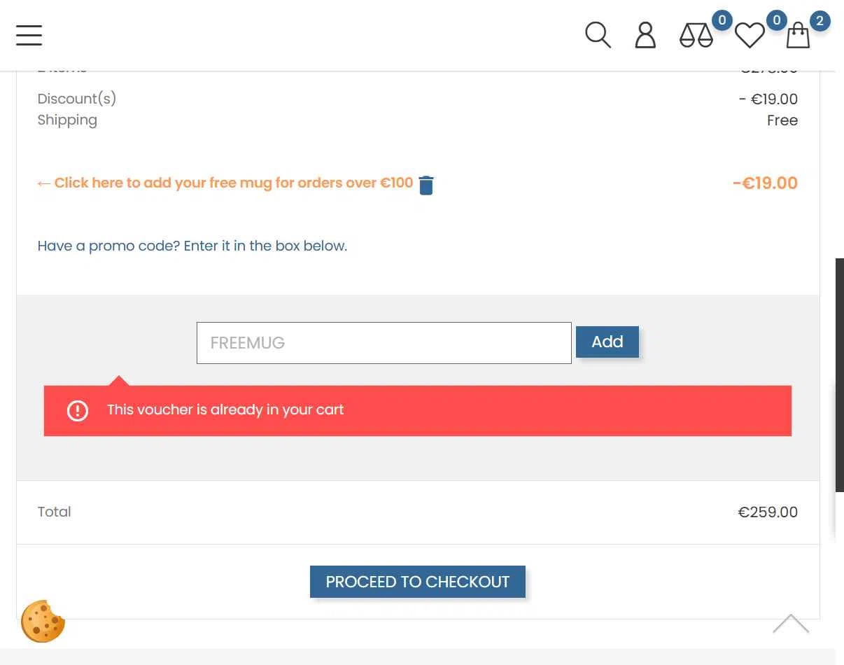 Irix Lens checkout page showing Irix Lens promo code box | Screenshot taken by SimplyCodes community member on Nov 2, 2025