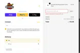 WELCOME10! coupon verification screenshot
