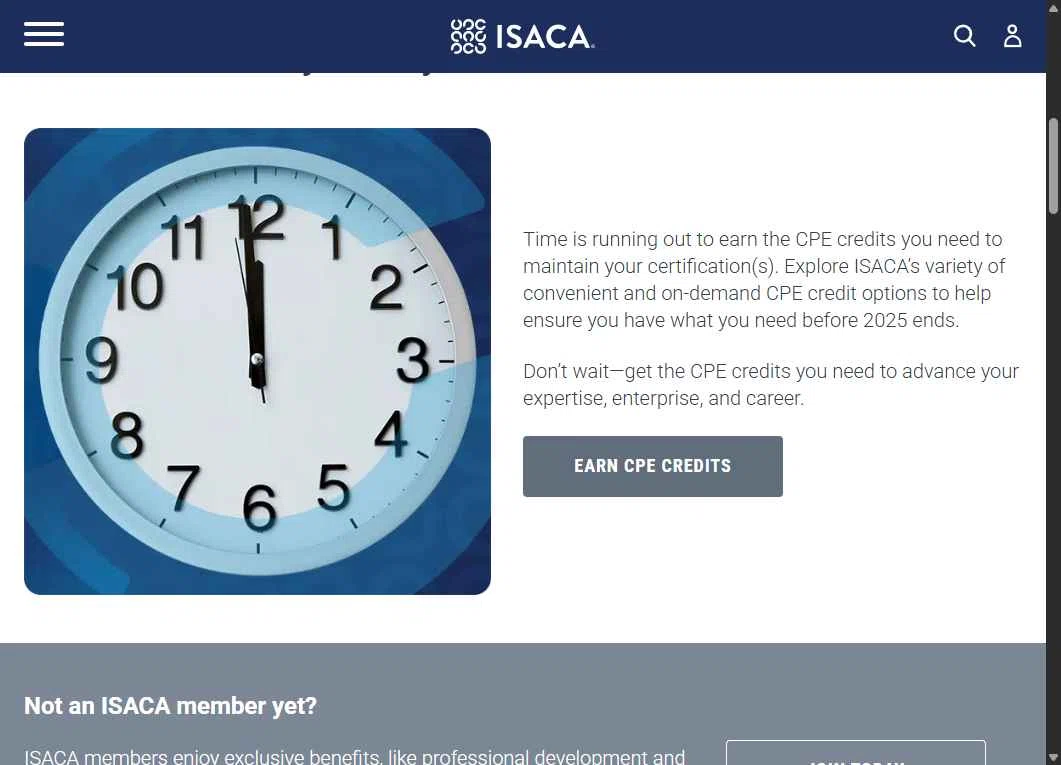 ISACA checkout page showing ISACA discount code box | Screenshot taken by SimplyCodes community member on Dec 19, 2025