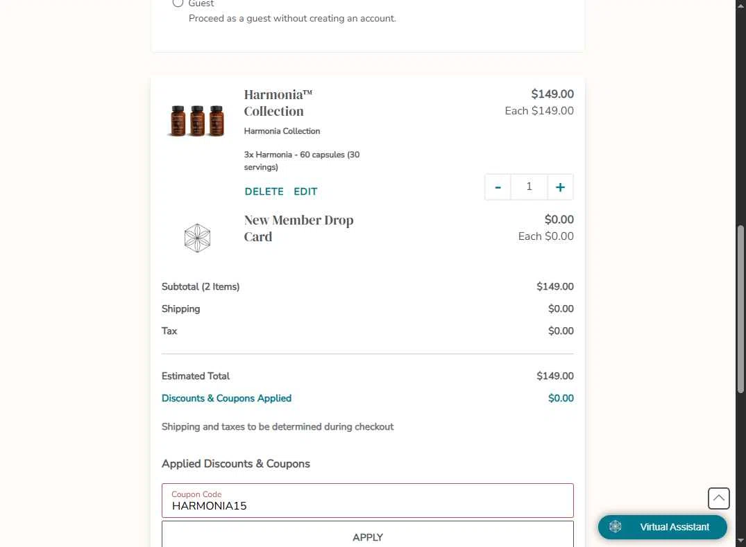 Isagenix checkout page showing Isagenix coupon code box | Screenshot taken by SimplyCodes community member on Sep 26, 2025