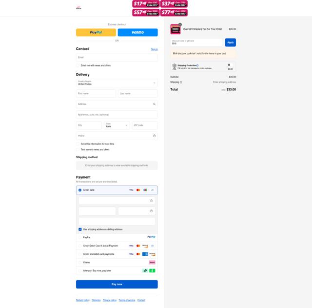 Ishow Hair checkout page showing Ishow Hair coupon code box | Screenshot taken by SimplyCodes community member on Sep 11, 2025