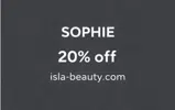 SOPHIE coupon verification screenshot