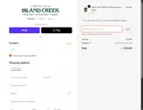 Island Creek Oysters coupon verification screenshot