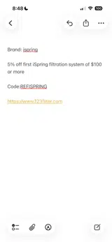 REFISPRING coupon verification screenshot