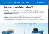 ITA Airways US coupon verification screenshot