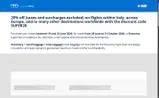 ITA Airways US coupon verification screenshot