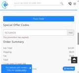 NCSAM24 coupon verification screenshot