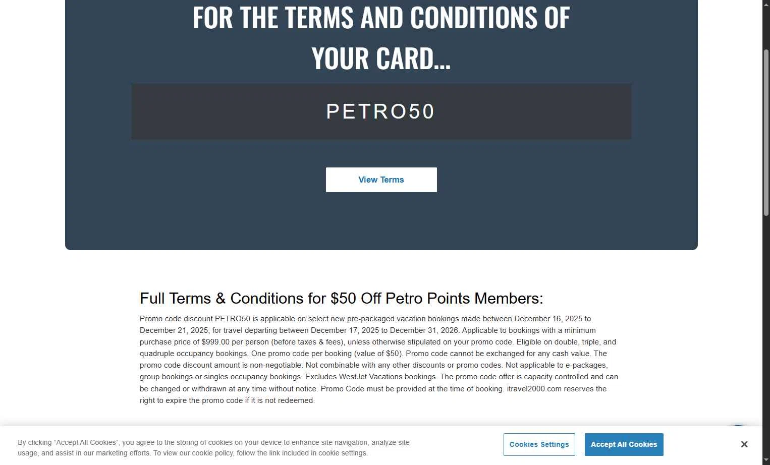 itravel2000 checkout page showing itravel2000 promo code box | Screenshot taken by SimplyCodes community member on Jan 10, 2026