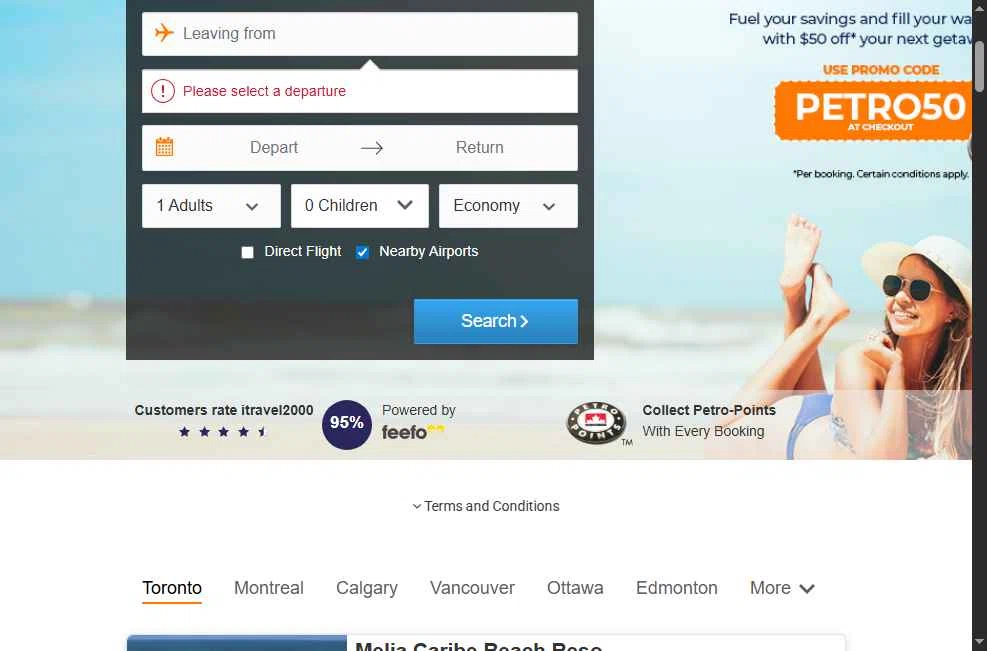 itravel2000 checkout page showing itravel2000 promo code box | Screenshot taken by SimplyCodes community member on Jul 8, 2025