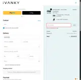 IVANKY10OFF coupon verification screenshot