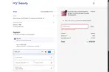 Ivy Beauty coupon verification screenshot
