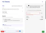 Ivy Beauty coupon verification screenshot