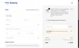 Ivy Beauty coupon verification screenshot