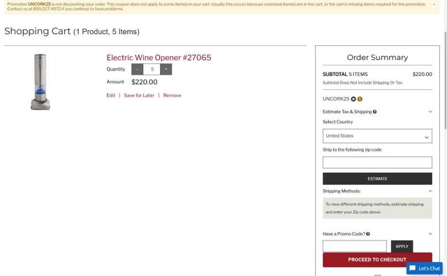 IWA Wine checkout page showing IWA Wine promo code box | Screenshot taken by SimplyCodes community member on May 12, 2025