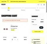 HAPPY4TH25 coupon verification screenshot