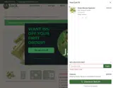 Jack Botanicals coupon verification screenshot