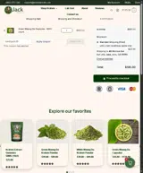 Jack Botanicals coupon verification screenshot