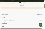 Jack Botanicals coupon verification screenshot