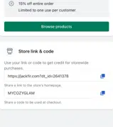 MYCOZYGLAM coupon verification screenshot