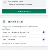 MYCOZYGLAM coupon verification screenshot