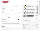 Jackson’s coupon verification screenshot