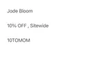 10TOMOM coupon verification screenshot