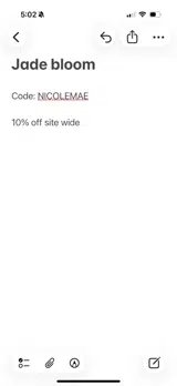 NICOLEMAE coupon verification screenshot