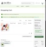 NEWTOTHEBLOOM coupon verification screenshot