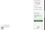 Welcomeback coupon verification screenshot