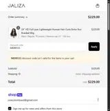 MERRY25 coupon verification screenshot