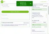 RESET50 coupon verification screenshot
