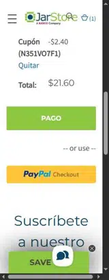 N351VO7F1 coupon verification screenshot
