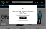 Jacksonville Jaguars coupon verification screenshot