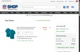 Jacksonville Jaguars coupon verification screenshot