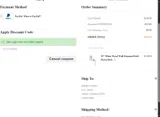 Jaxpety coupon verification screenshot