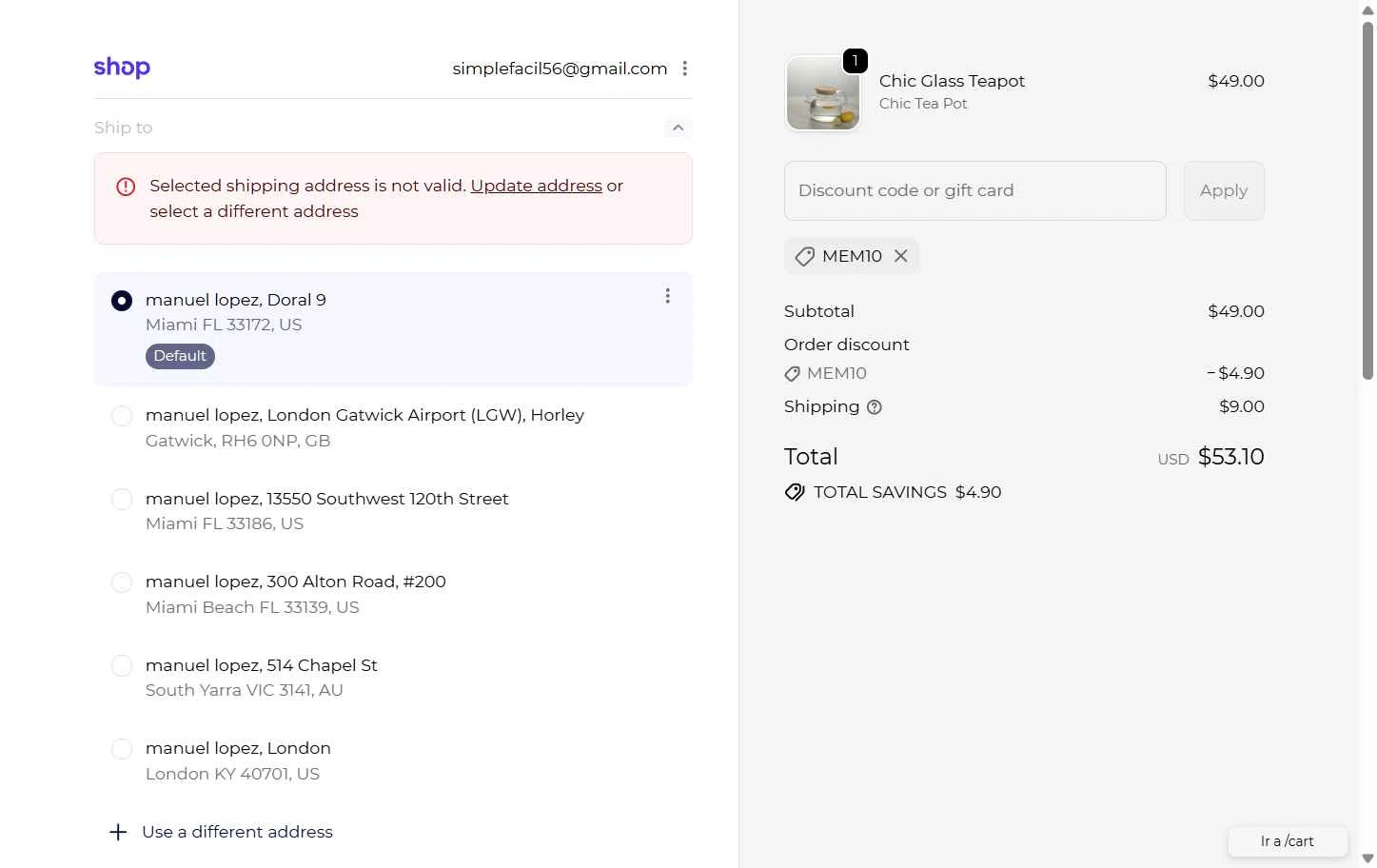 JAZZUPCO checkout page showing JAZZUPCO discount code box | Screenshot taken by SimplyCodes community member on Feb 6, 2026