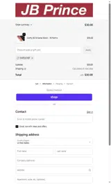 SHIP2CHEF coupon verification screenshot