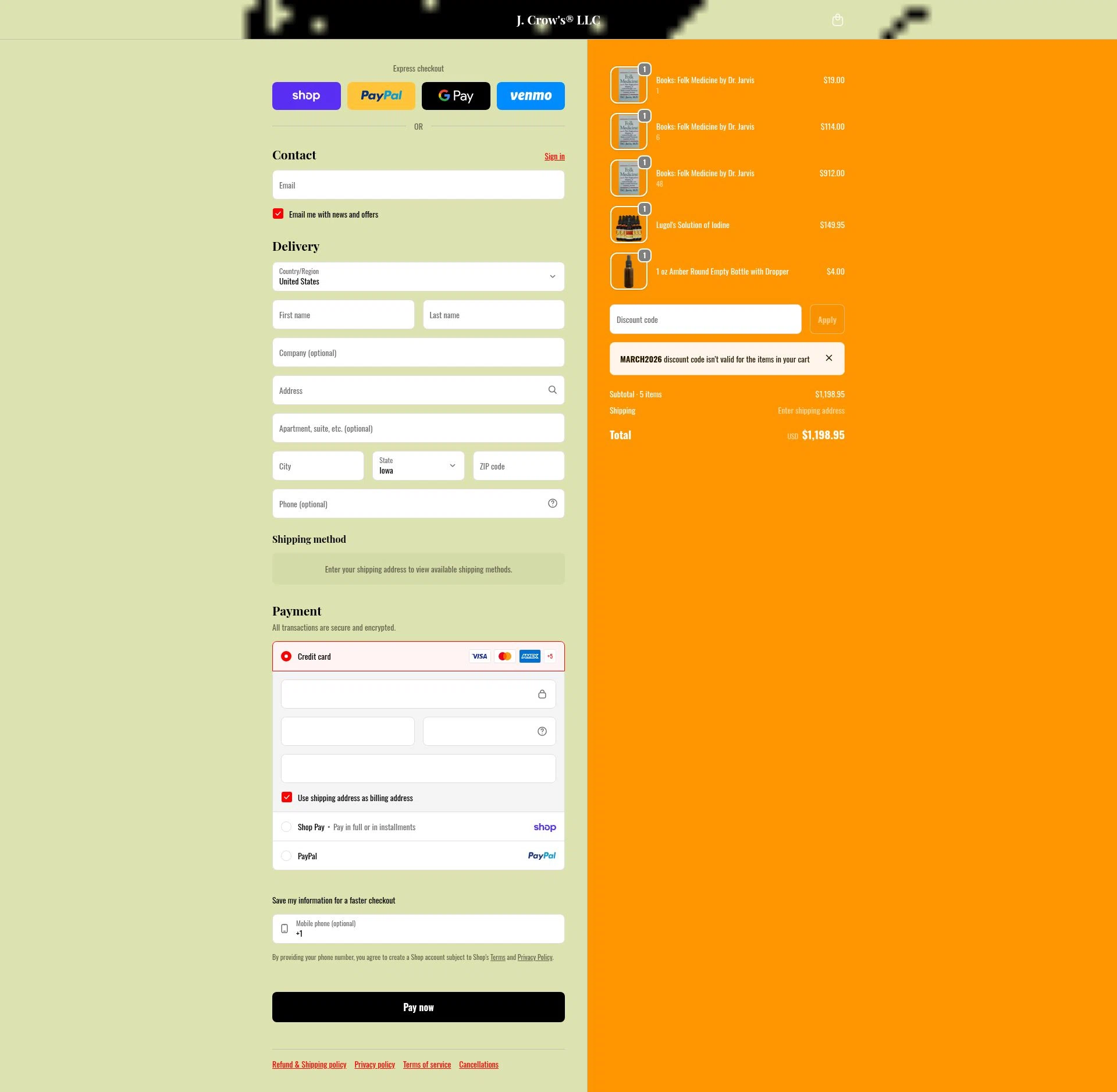 J Crows coupon code tested [monthyear] – Coupons Scout