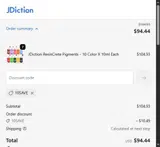 10SAVE coupon verification screenshot