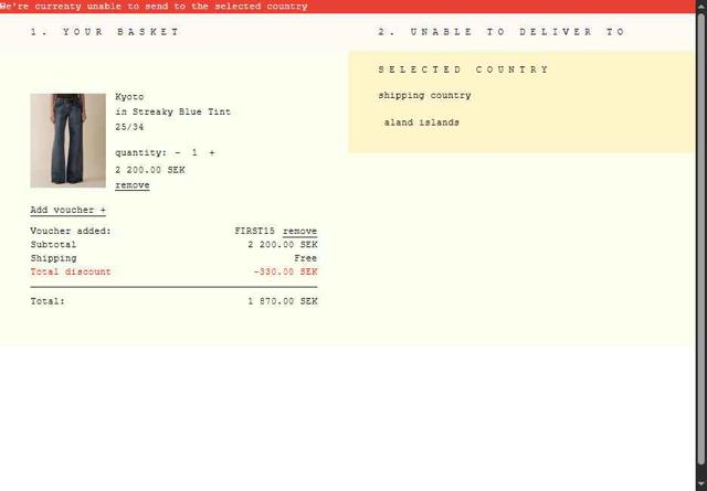 Jeanerica checkout page showing Jeanerica promo code box | Screenshot taken by SimplyCodes community member on Aug 19, 2025